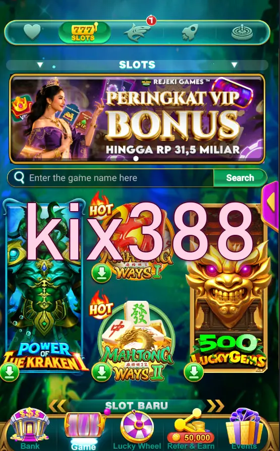 kix388 Tangkapan Layar - APK Resmi